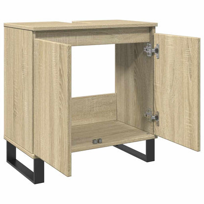 Mobile da Bagno Rovere Sonoma 58x33x60 cm in Legno Multistrato | homemem39