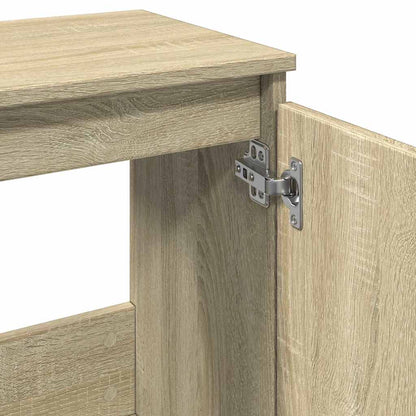 Mobile da Bagno Rovere Sonoma 58x33x60 cm in Legno Multistrato | homemem39