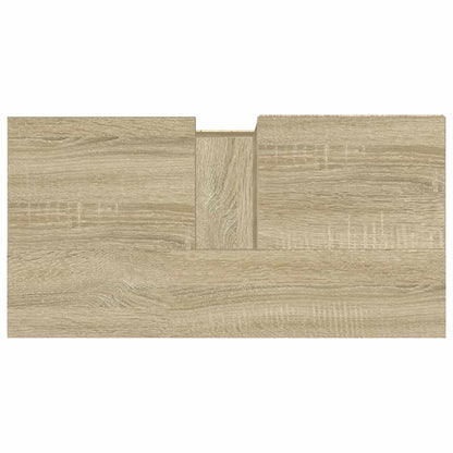 Mobile Lavabo da Bagno Rovere Sonoma 65x33x60 cm in Truciolato