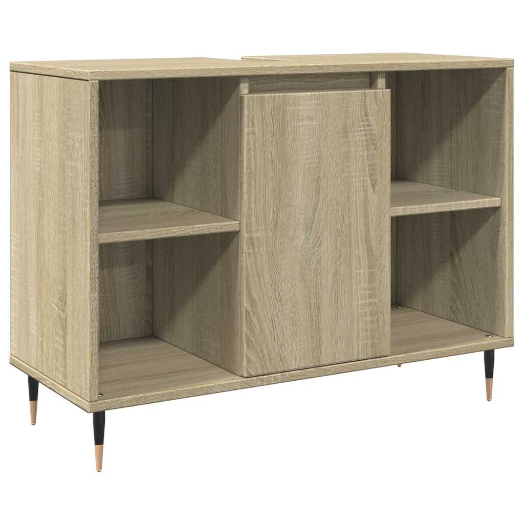 Mobile da Bagno Rovere Sonoma 80x33x60 cm in Legno Multistrato | homemem39