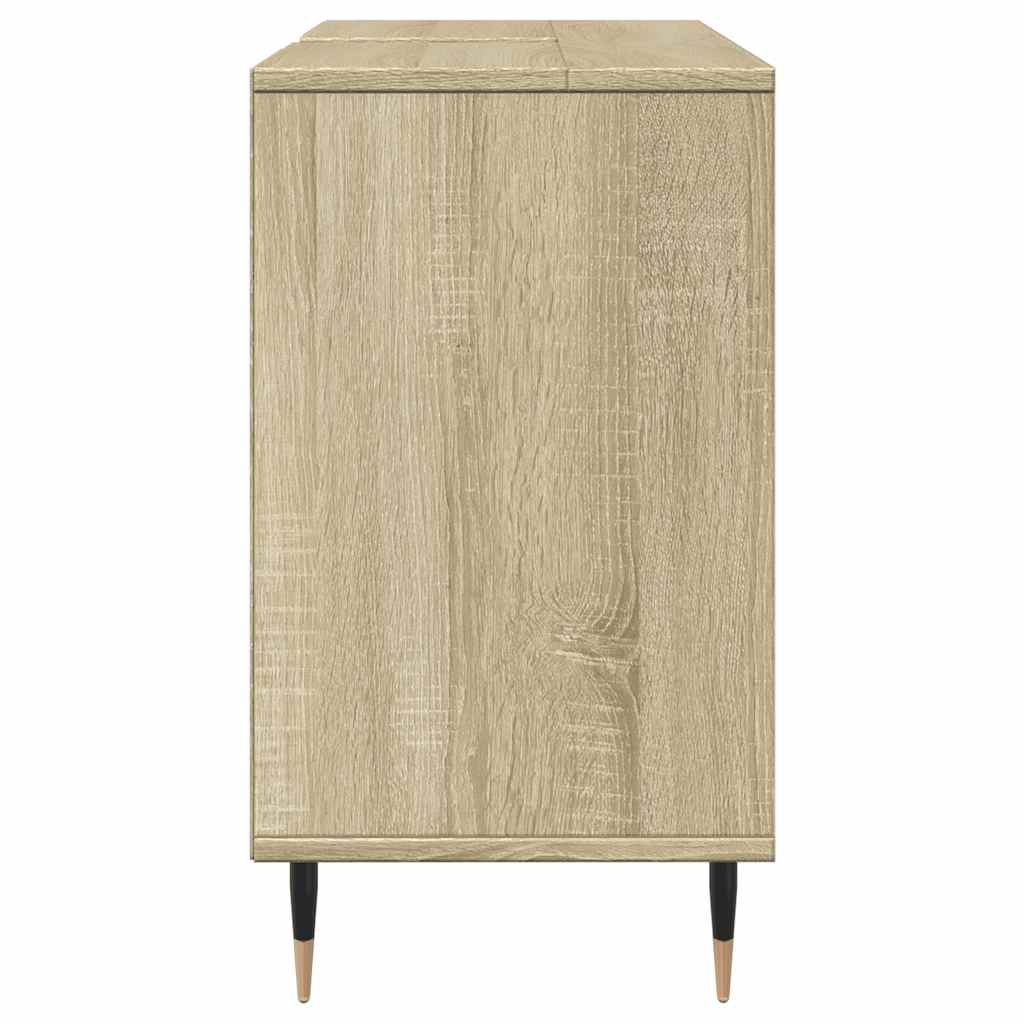 Mobile da Bagno Rovere Sonoma 80x33x60 cm in Legno Multistrato | homemem39