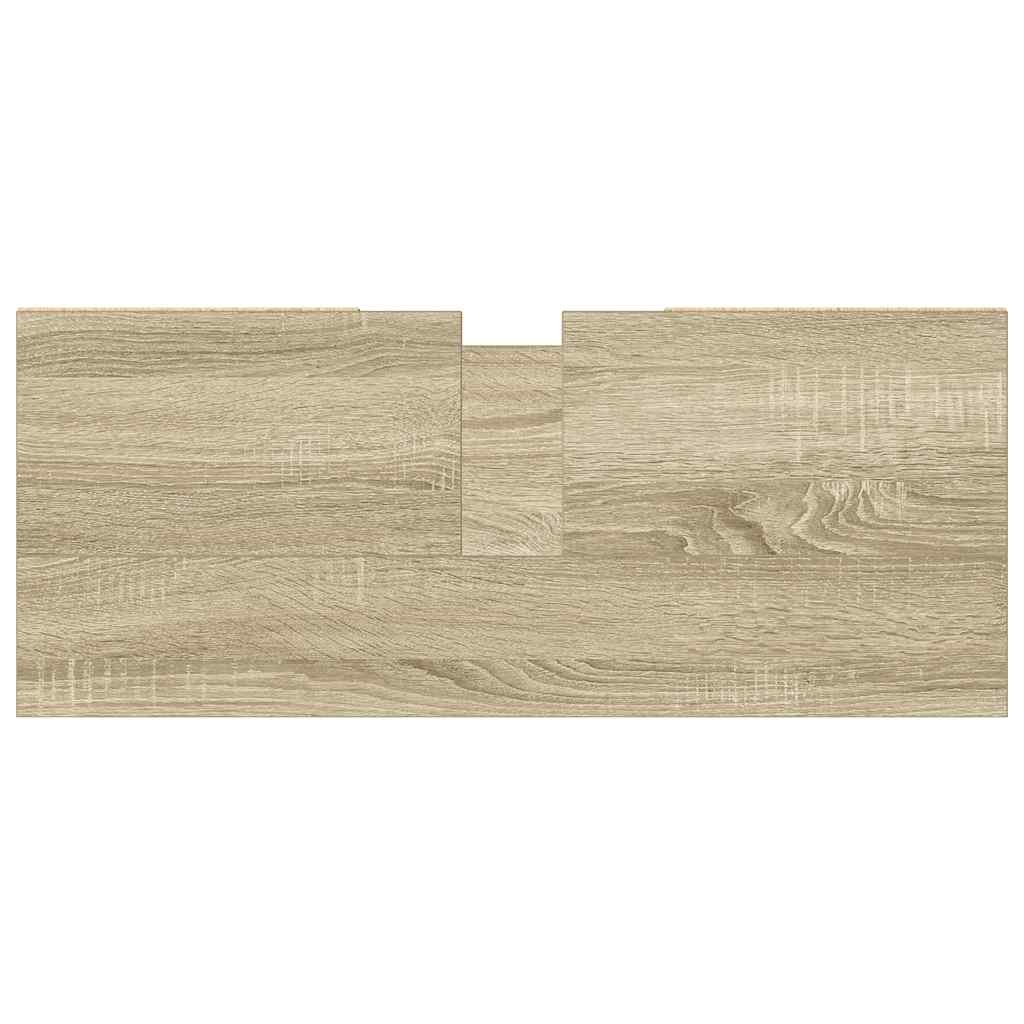 Mobile da Bagno Rovere Sonoma 80x33x60 cm in Legno Multistrato | homemem39