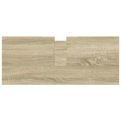 Mobile da Bagno Rovere Sonoma 80x33x60 cm in Legno Multistrato | homemem39
