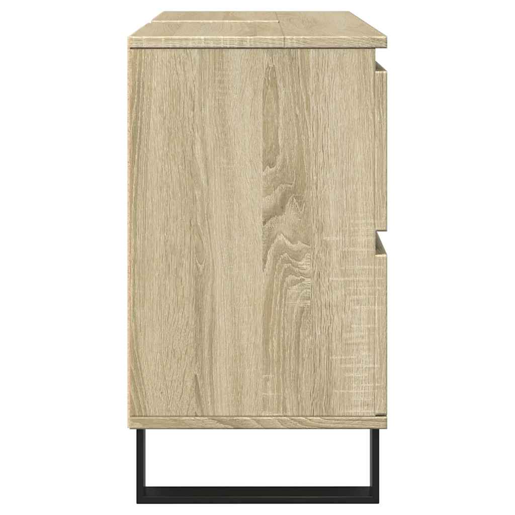 Mobile da Bagno 80x33x60 cm in legno multistrato