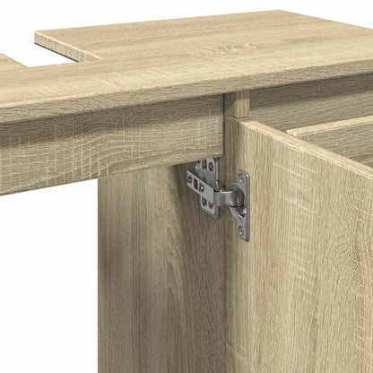 Mobile da Bagno Rovere Sonoma 80x33x60 cm in Legno Multistrato | homemem39