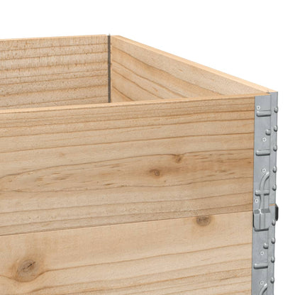Paretali per Pallet 3 pz 120x80 cm in Legno Massello di Pino | homemem39