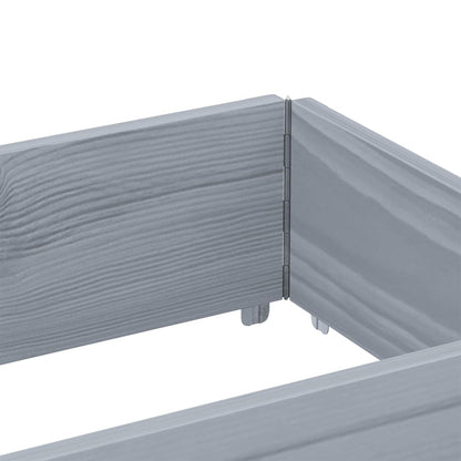 Paretali per Pallet 3pz Grigi 150x50cm Legno Massello di Pino | homemem39