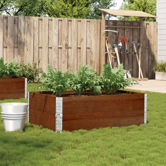Poggiapiedi da Giardino Marrone 120x80cm Legno Massello di Pino | homemem39