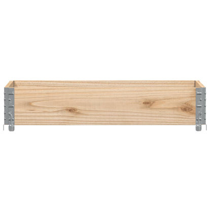 Fioriera da Giardino 100x50 cm in Legno Massello di Pino | homemem39