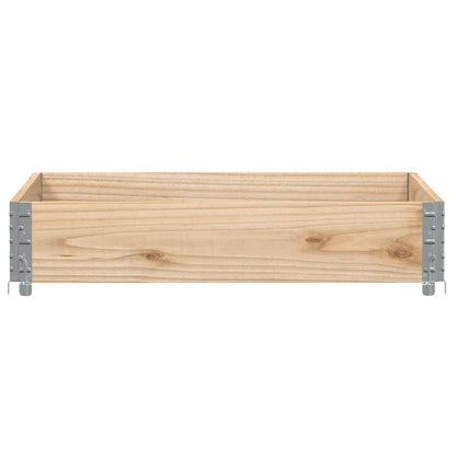 Fioriera da Giardino 100x100 cm in Legno Massello di Pino | homemem39