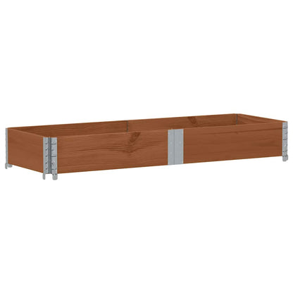 Poggiapiedi da Giardino Marrone 150x50cm Legno Massello di Pino | homemem39