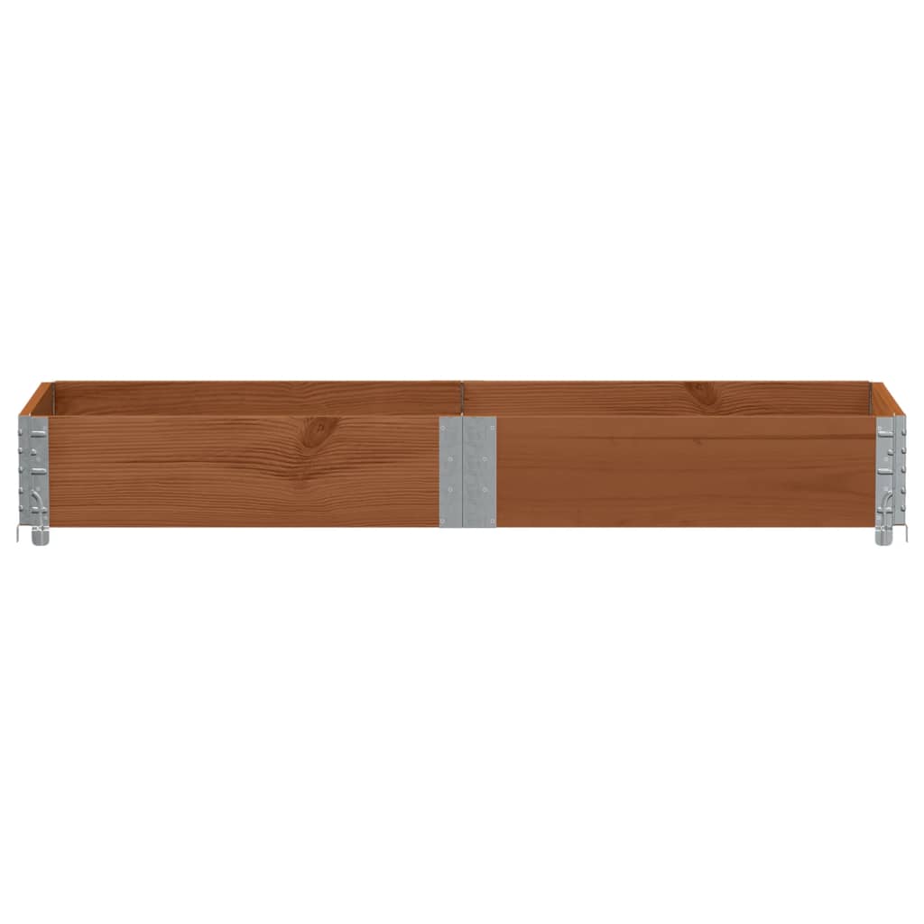 Poggiapiedi da Giardino Marrone 150x50cm Legno Massello di Pino | homemem39