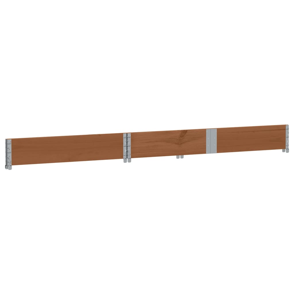Poggiapiedi da Giardino Marrone 150x50cm Legno Massello di Pino | homemem39