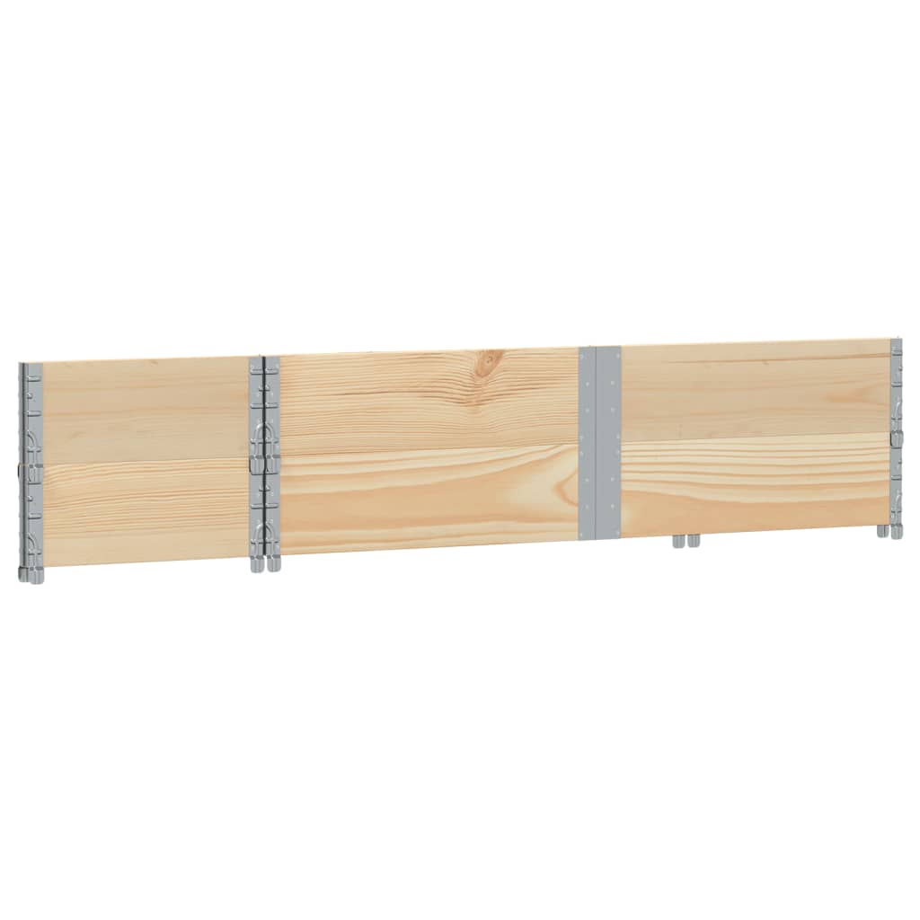Fioriera da Giardino 150x50 cm in Legno Massello di Pino | homemem39
