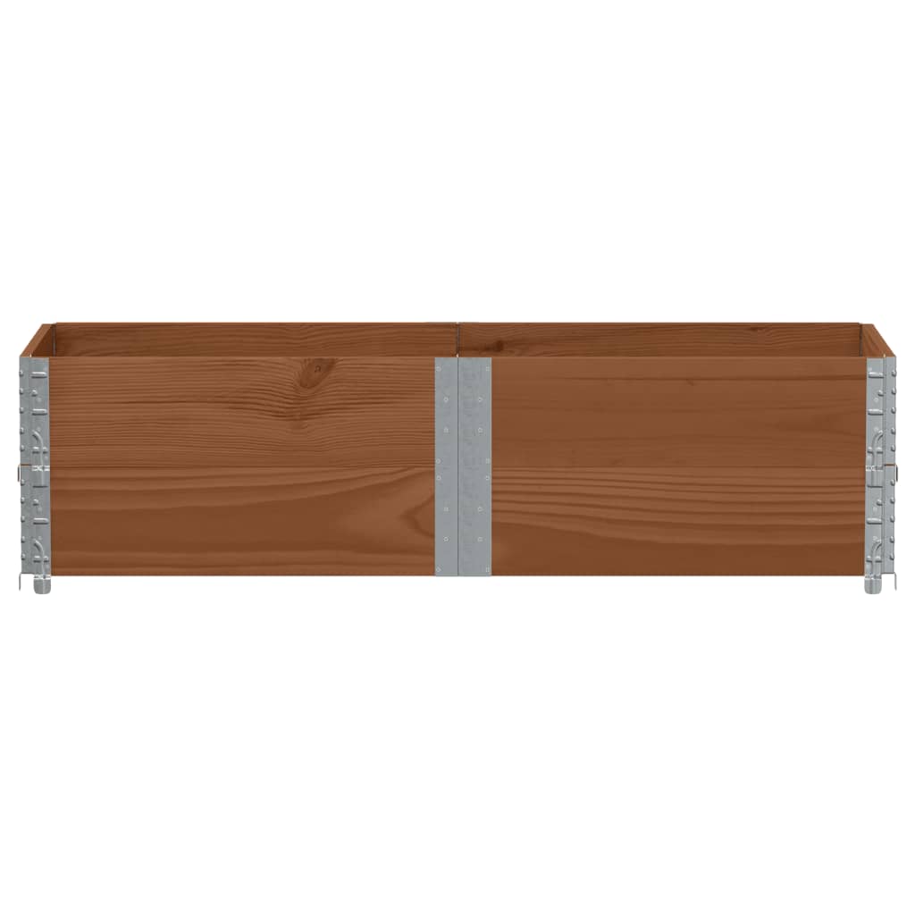 Poggiapiedi da Giardino Marrone 150x50cm Legno Massello di Pino | homemem39