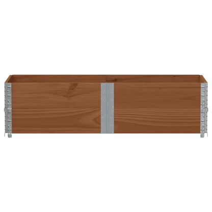 Poggiapiedi da Giardino Marrone 150x50cm Legno Massello di Pino | homemem39