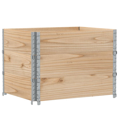 Fioriera da Giardino 80x60 cm in Legno Massello di Pino | homemem39