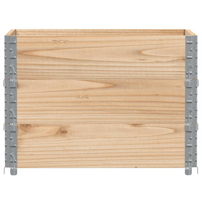 Fioriera da Giardino 80x60 cm in Legno Massello di Pino | homemem39