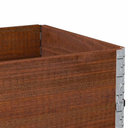 Fioriera da Giardino Marrone 80x60 cm Legno Massello di Pino | homemem39