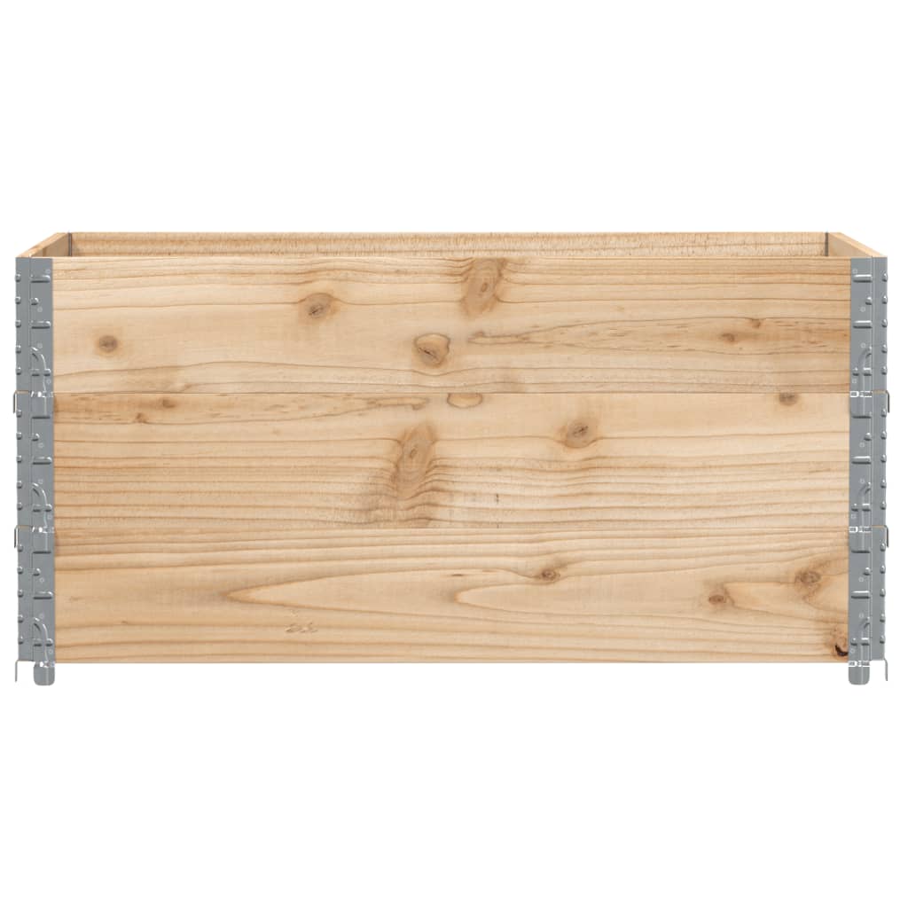 Fioriera da Giardino Marrone 120x80 cm Legno Massello di Pino | homemem39