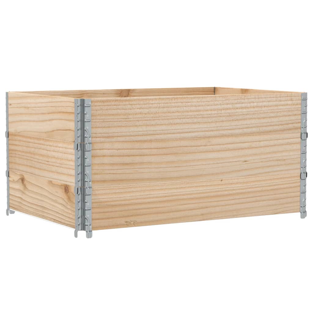 Fioriera da Giardino Marrone 120x80 cm Legno Massello di Pino | homemem39