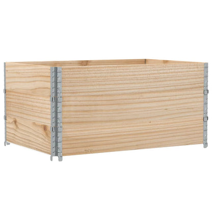 Fioriera da Giardino Marrone 120x80 cm Legno Massello di Pino | homemem39