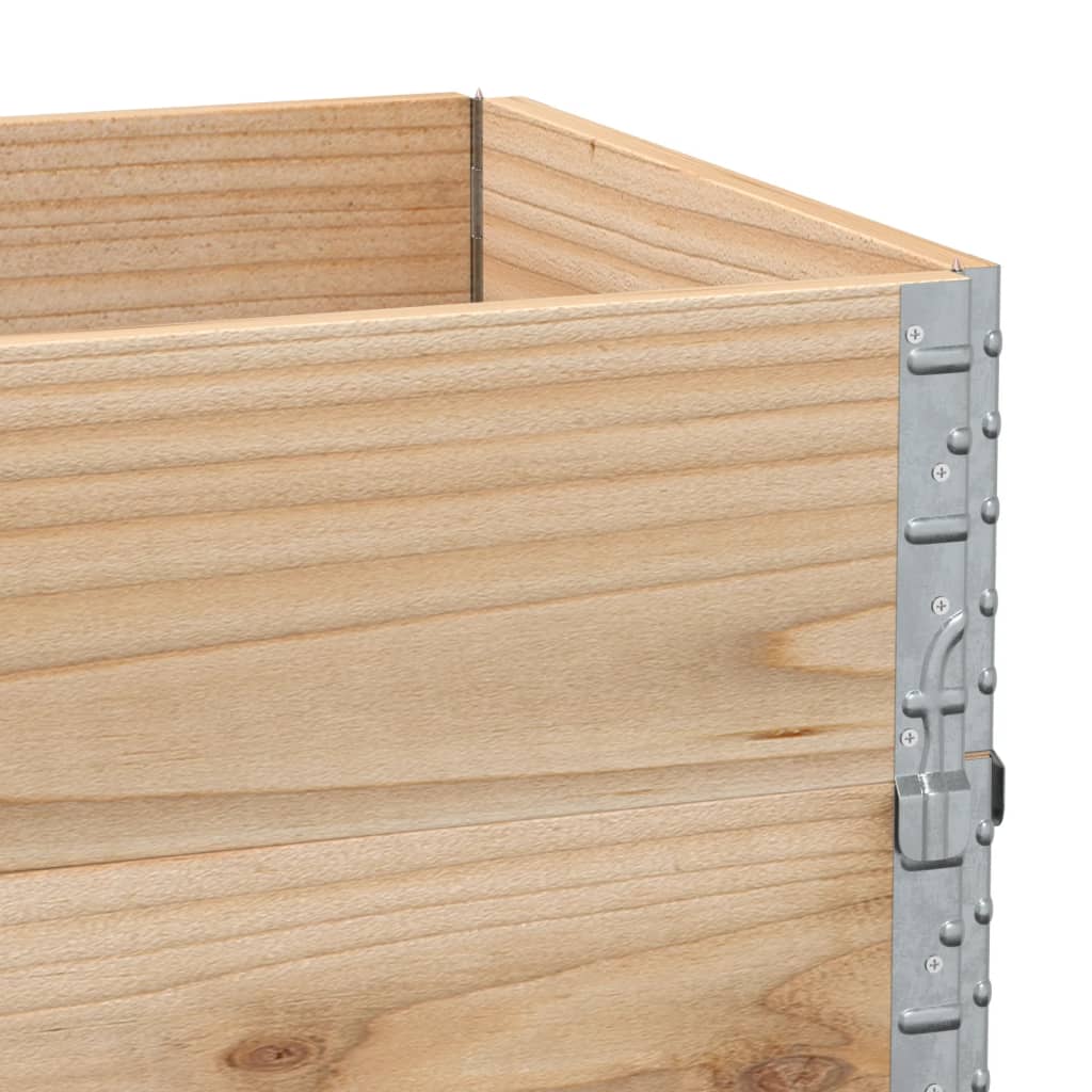 Fioriera da Giardino 100x50 cm in Legno Massello di Pino | homemem39