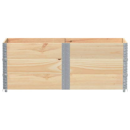 Fioriera da Giardino 150x50 cm in Legno Massello di Pino | homemem39