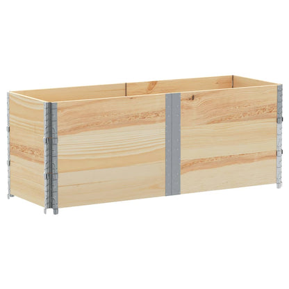 Fioriera da Giardino 150x50 cm in Legno Massello di Pino | homemem39