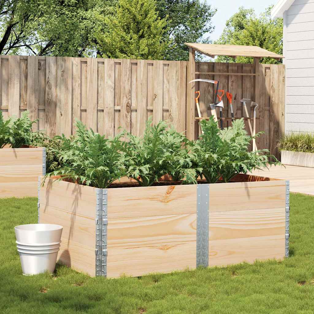 Fioriera da Giardino 150x100 cm in Legno Massello di Pino | homemem39