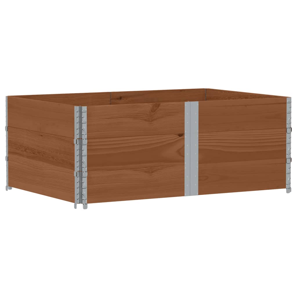 Fioriera da Giardino Marrone 150x100 cm Legno Massello di Pino | homemem39