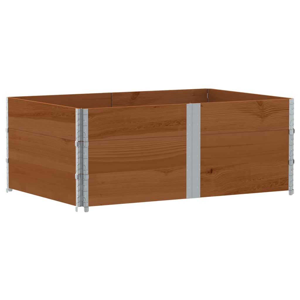 Fioriera da Giardino Marrone 150x100 cm Legno Massello di Pino | homemem39
