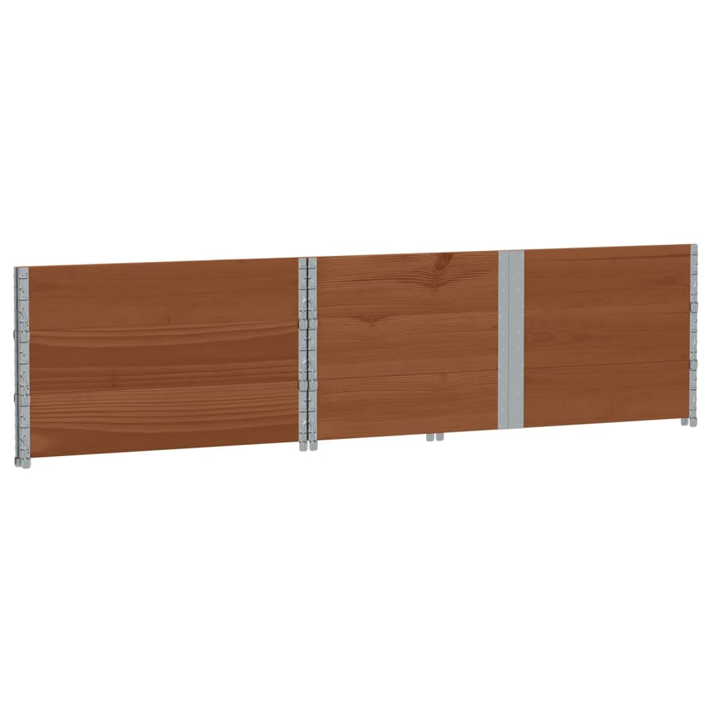 Fioriera da Giardino Marrone 150x100 cm Legno Massello di Pino | homemem39