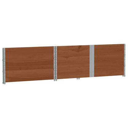 Fioriera da Giardino Marrone 150x100 cm Legno Massello di Pino | homemem39