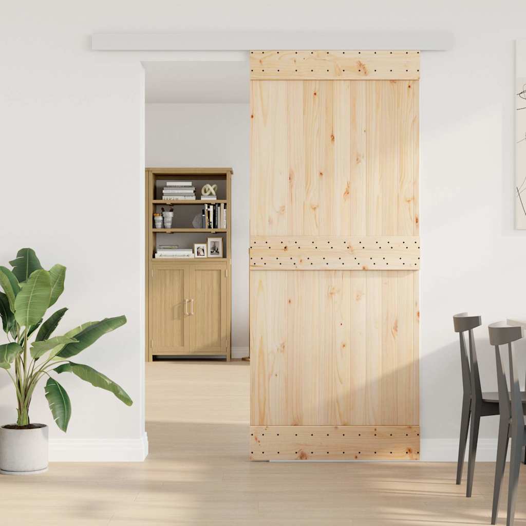Kit Ferramenta per Porte Scorrevoli 183 cm in Lega di Alluminio | homemem39