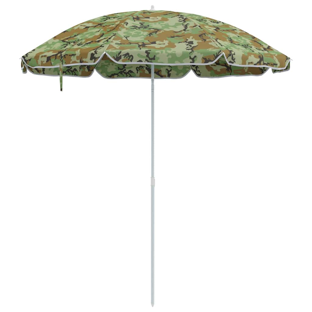 Ombrello da giardino 240 cm Poliestere 170T Mimetico