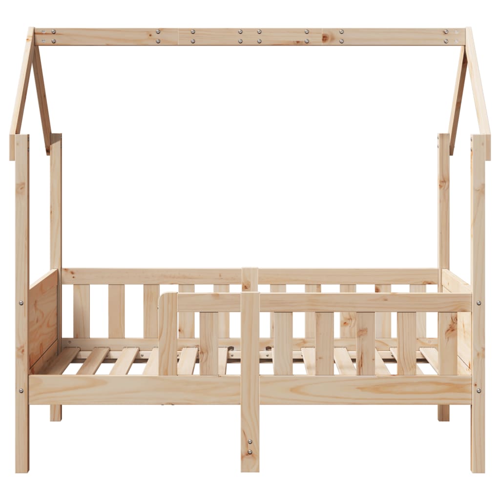 Giroletto Casetta per Bambini 80x160 cm Legno Massello di Pino