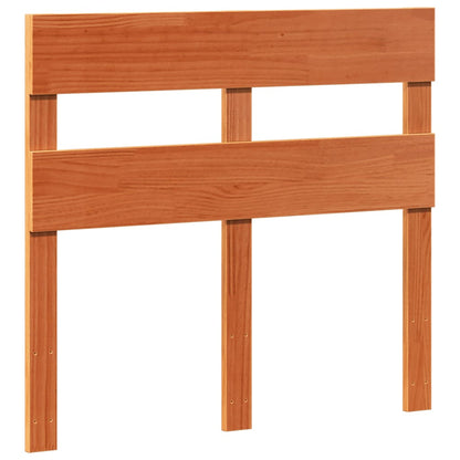 Letto senza Materasso Marrone Cera 90x200 cm Legno di Pino | homemem39