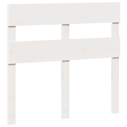 Giroletto senza Materasso Bianco 100x200 cm Legno Massello Pino | homemem39