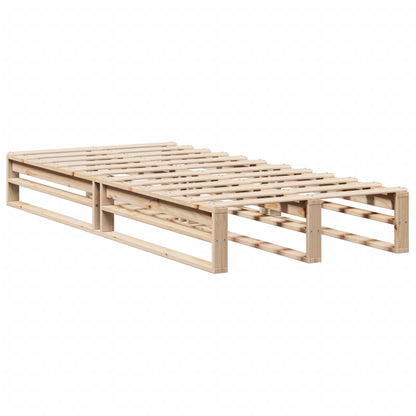 Letto senza Materasso 90x190 cm in Legno Massello di Pino | homemem39