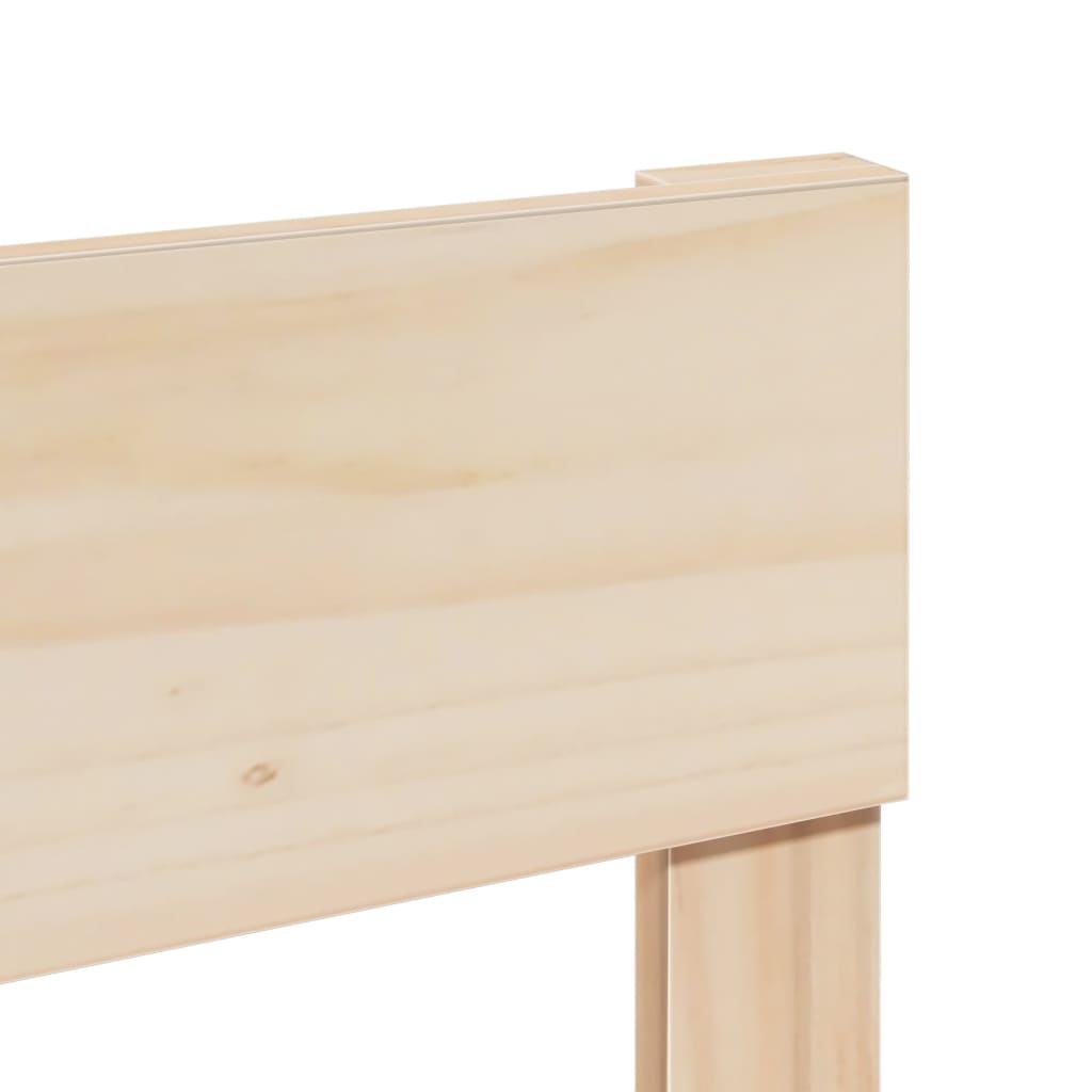 Letto senza Materasso 90x190 cm in Legno Massello di Pino | homemem39
