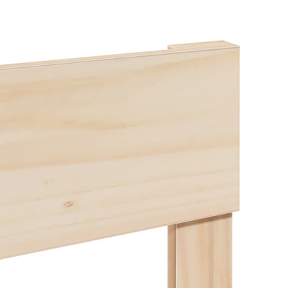 Letto senza Materasso 90x190 cm in Legno Massello di Pino | homemem39