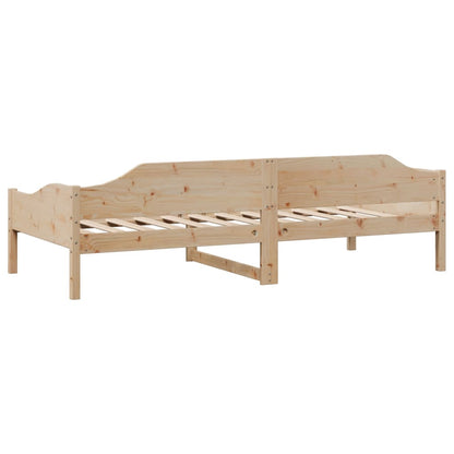 Giroletto senza Materasso 80x200 cm in Legno Massello Pino - homemem39
