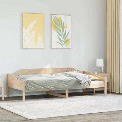 Letto senza Materasso 90x200 cm in Legno Massello di Pino - homemem39