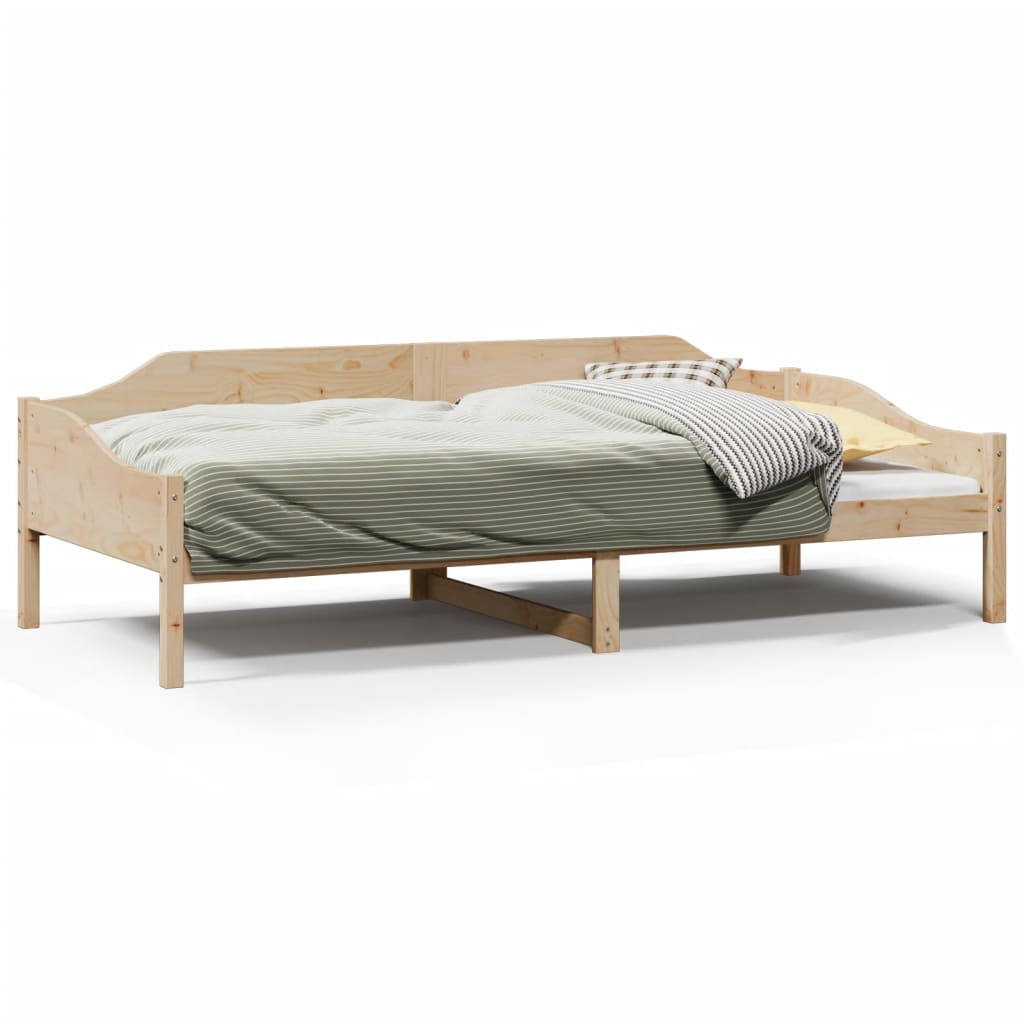 Letto senza Materasso 90x190 cm in Legno Massello di Pino | homemem39