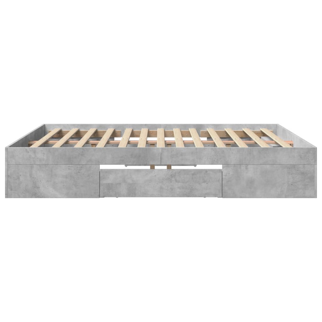 Giroletto Grigio Cemento 200x200 cm in Legno Multistrato - homemem39