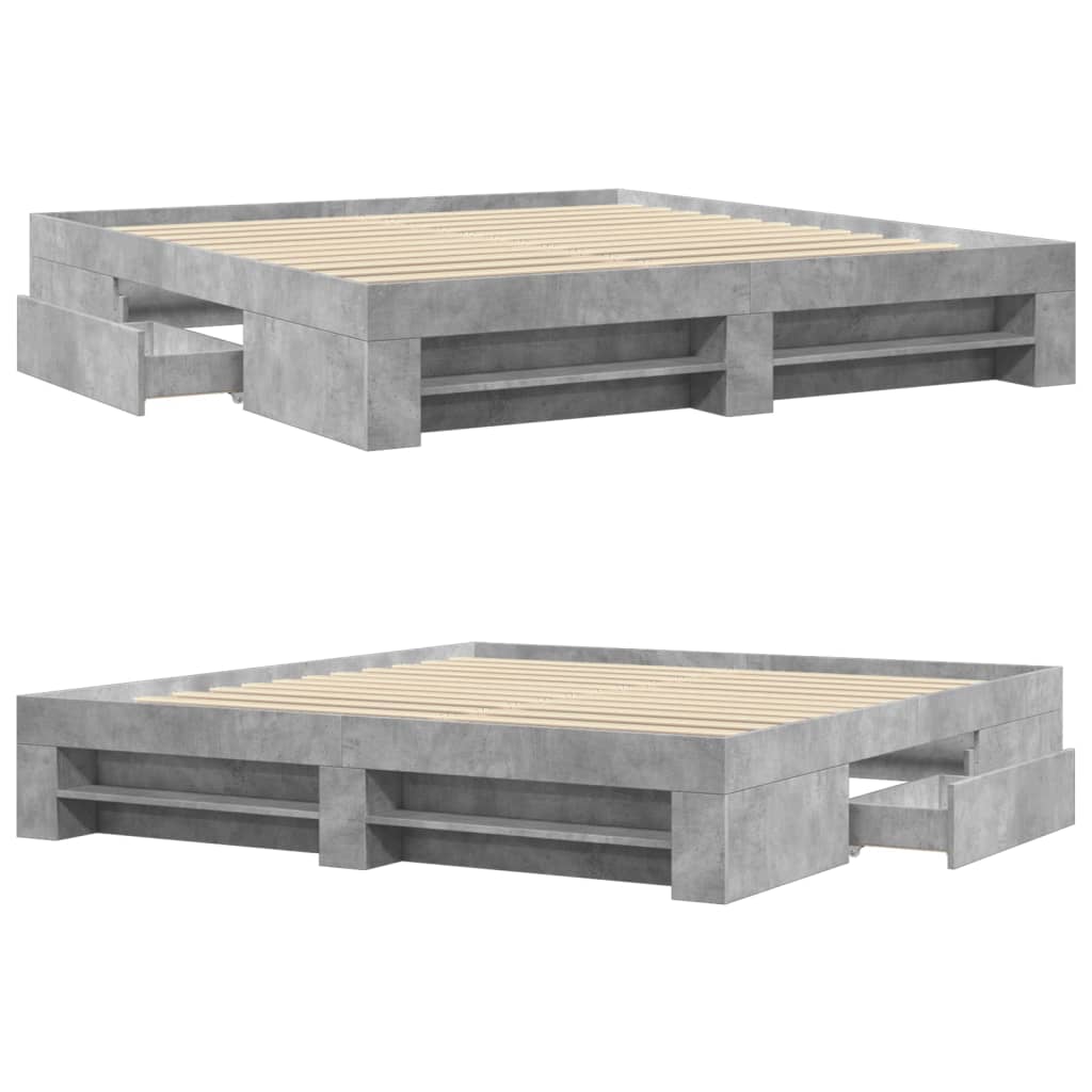 Giroletto Grigio Cemento 200x200 cm in Legno Multistrato