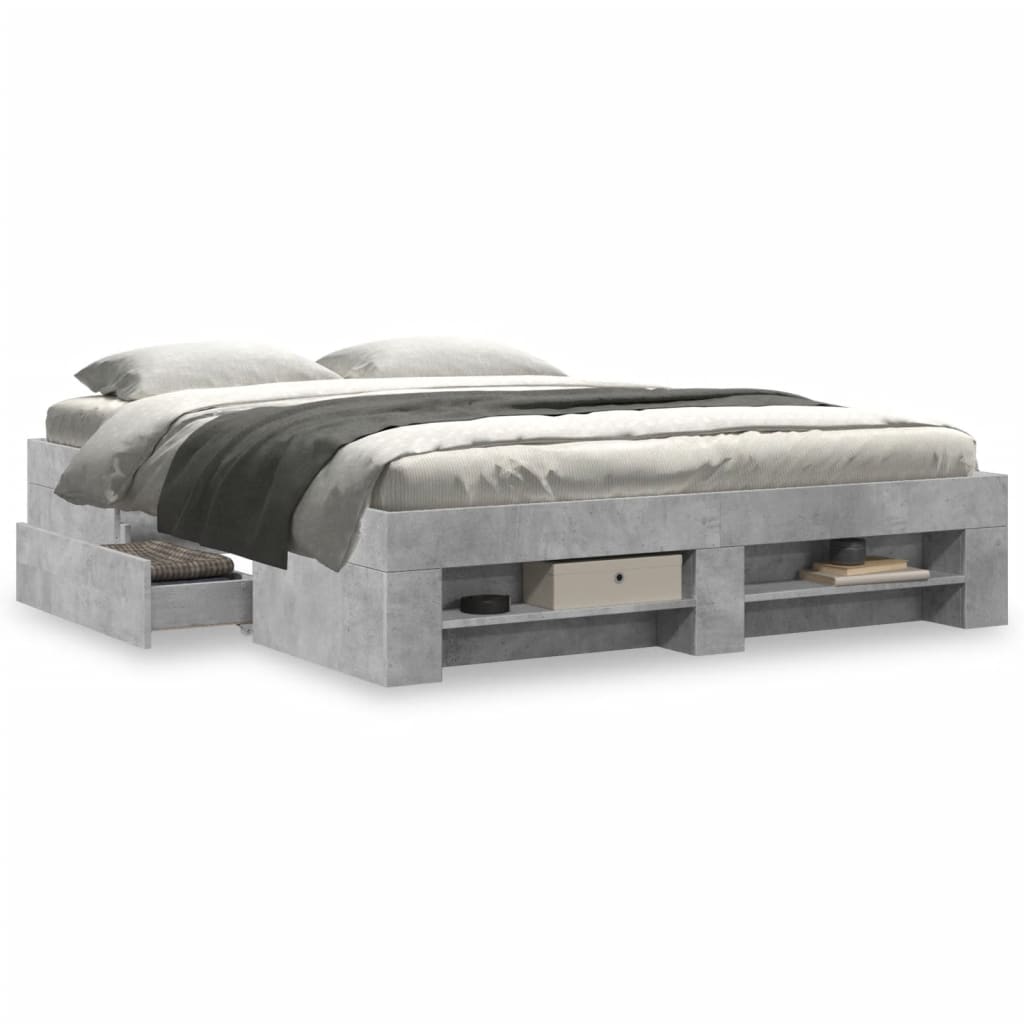 Giroletto Grigio Cemento 150x200 cm in Legno Multistrato
