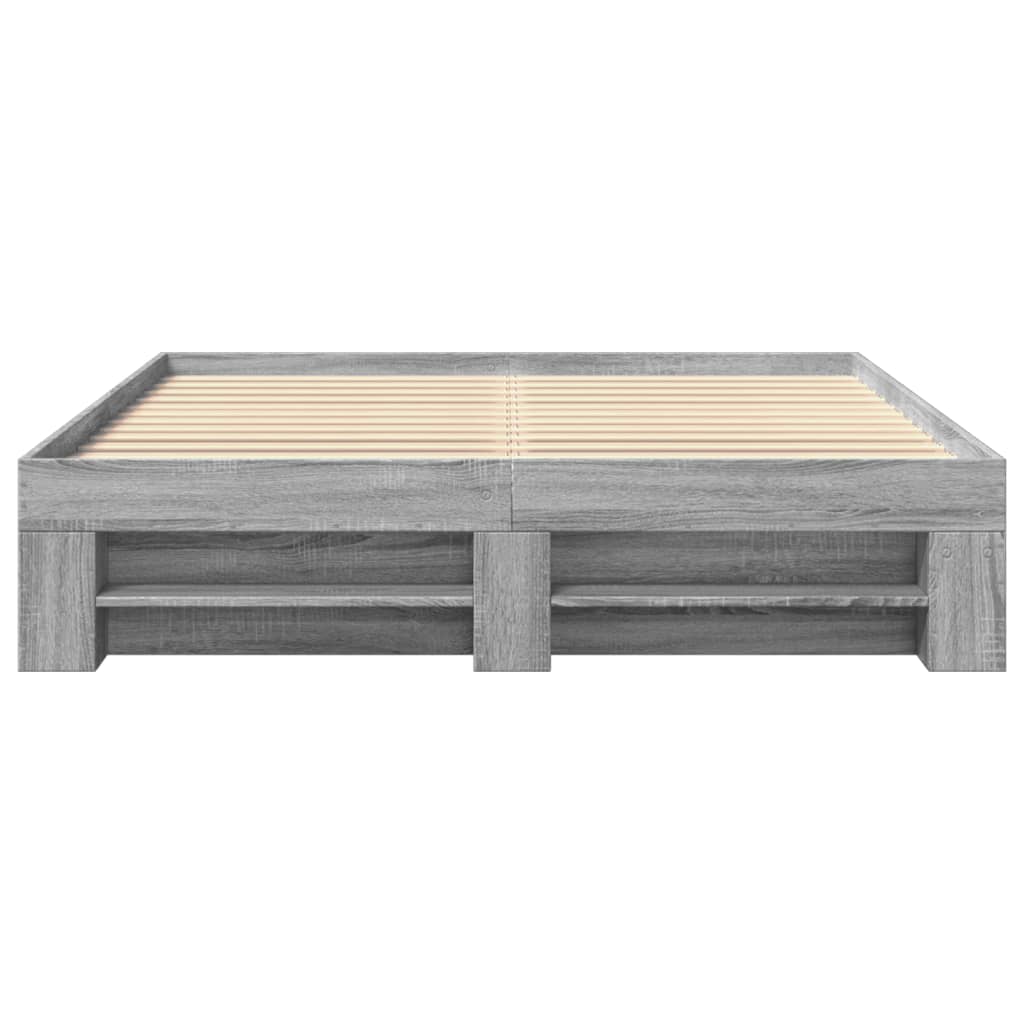 Giroletto Grigio Sonoma 150x200 cm in Legno Multistrato - homemem39