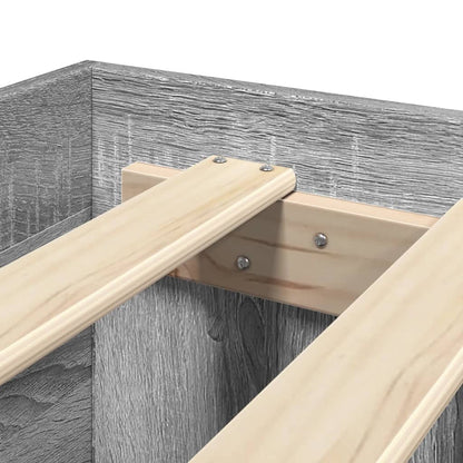 Giroletto Grigio Sonoma 150x200 cm in Legno Multistrato